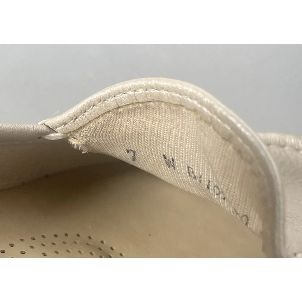 SAS Simplify Pearl Bone Tripad Comfort Flat Loafers Shoes USA Womens US 7